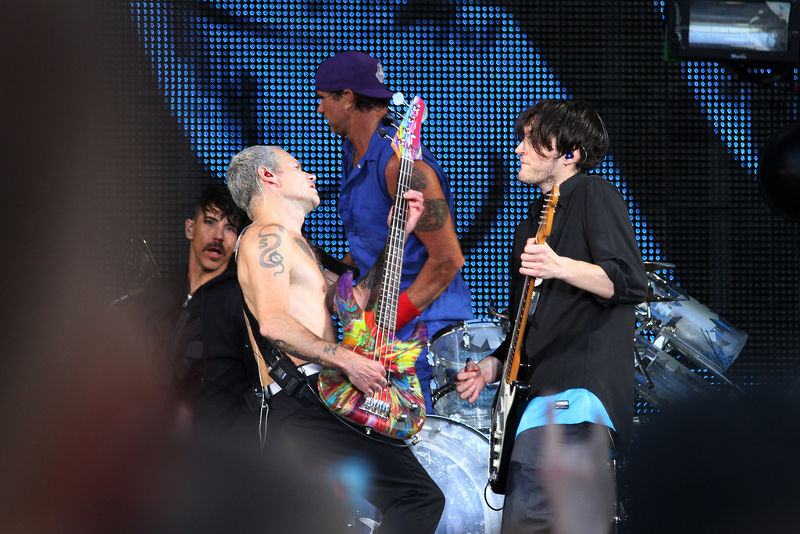 Red Hot Chili Peppers на фестивале Tuborg Greenfest